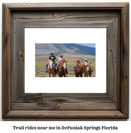 trail rides near me in DeFuniak Springs, Florida